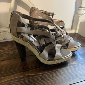 Vera Wang Gladiator style heels